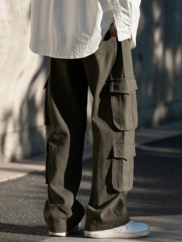 Men's Multi Pocket Cargo Pants Product Image