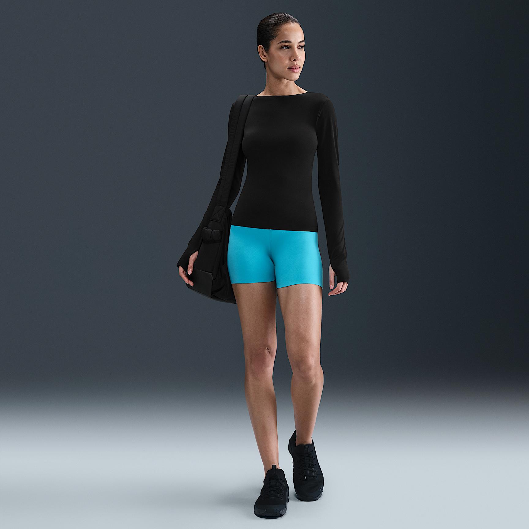 Nike Womens Zenvy Dri-FIT Long-Sleeve Top | HV3539-010 Product Image