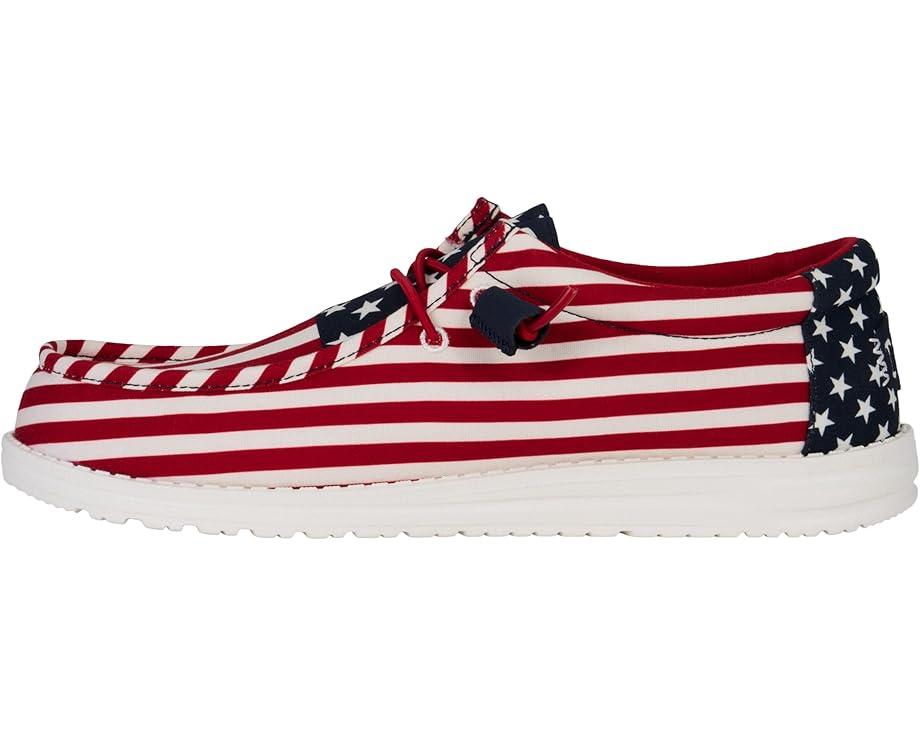 Men's Hey Dude Wally Americana Slip-On Casual Shoes Product Image