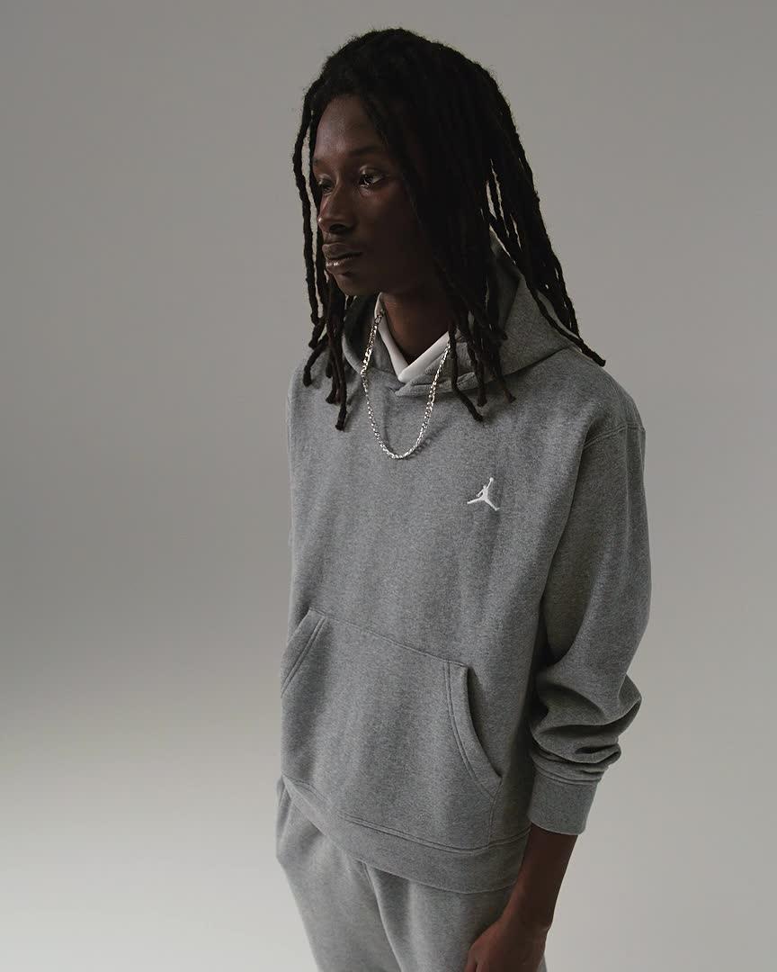 Mens Jordan Brooklyn Fleece Pullover Hoodie | FV7281-091 Product Image