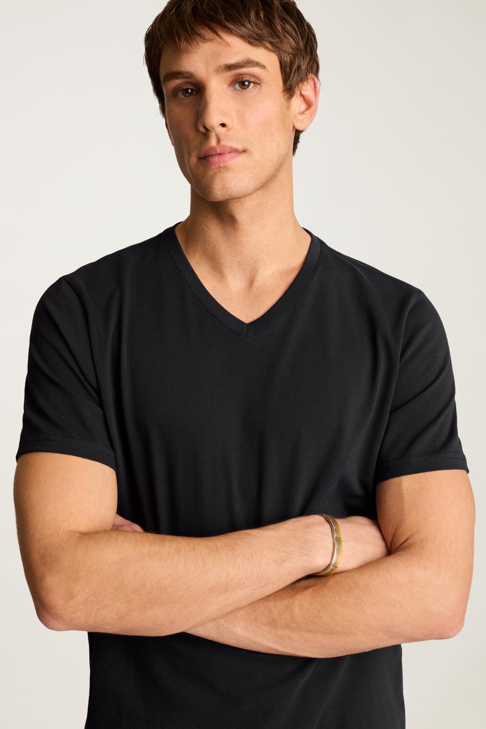 Forever Soft Cotton  V-Neck Tee Product Image