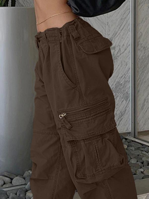 Washed Vintage Baggy Cargo Jeans Product Image