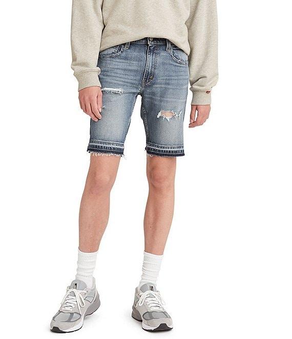 Levi's® 412 Slim Fit 9#double; Inseam Denim Shorts Product Image