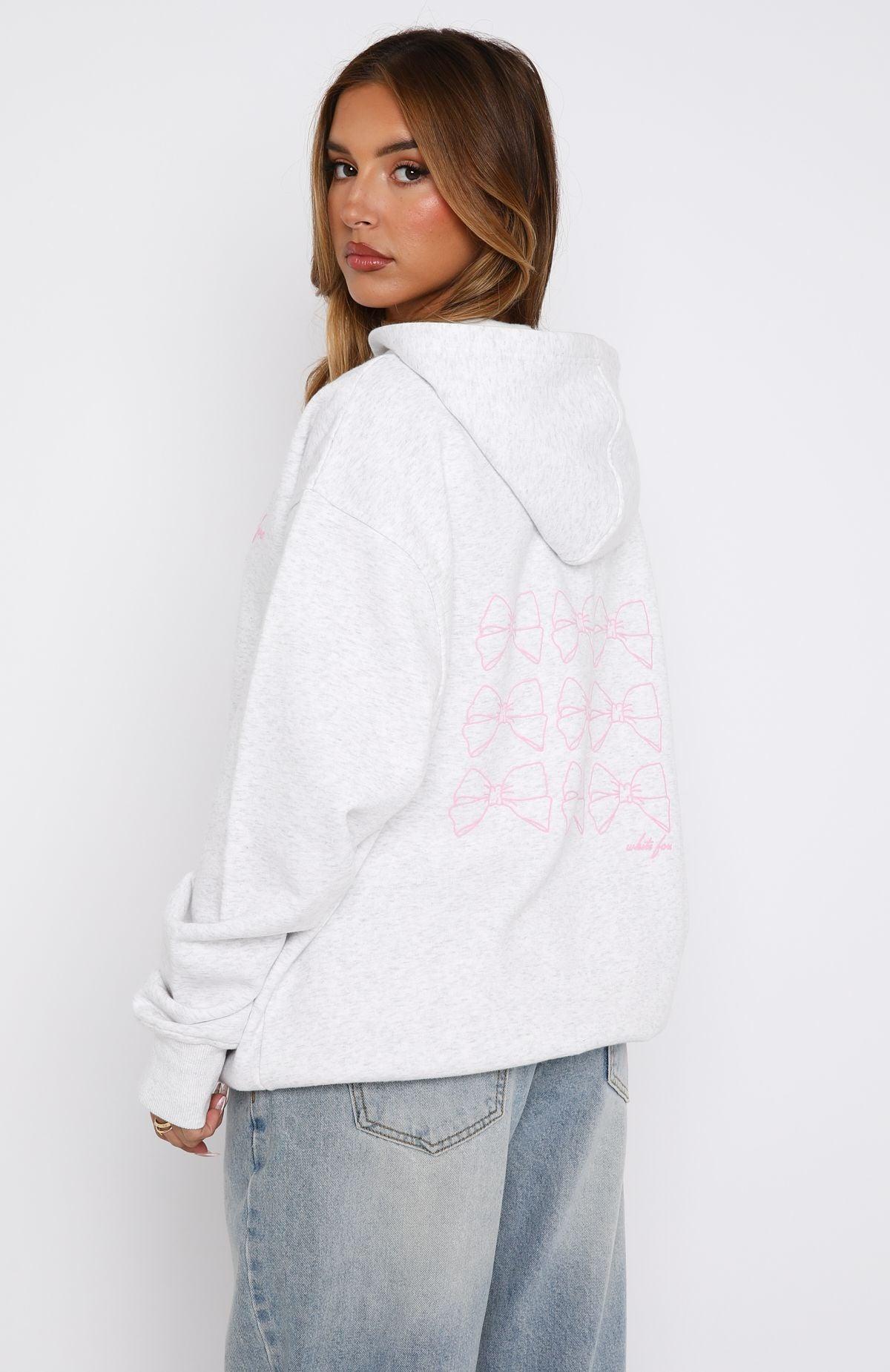 Got What You Need Oversized Hoodie Grey Marle Product Image