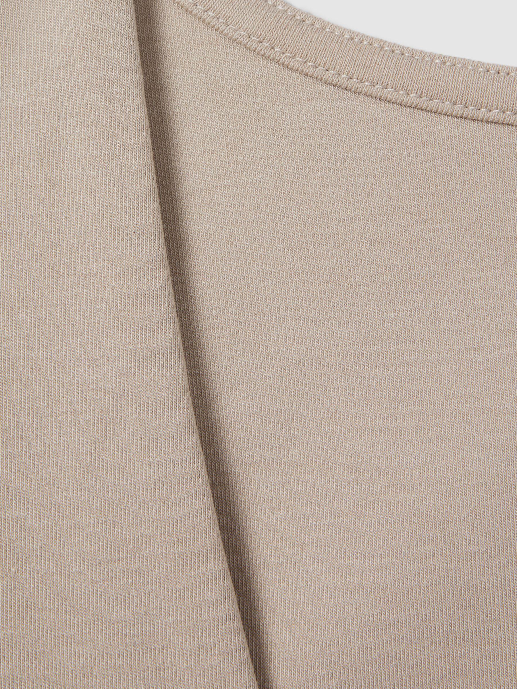 Scoop Neck Vest in Neutral Product Image