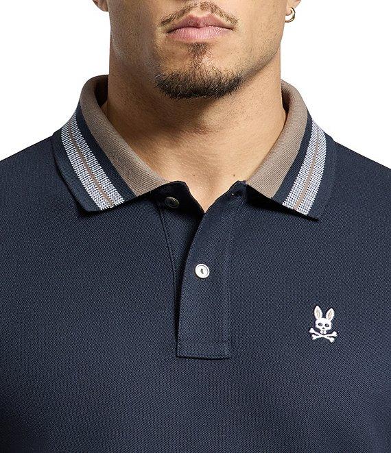 Psycho Bunny Henson Pique Short Sleeve Polo Shirt Product Image