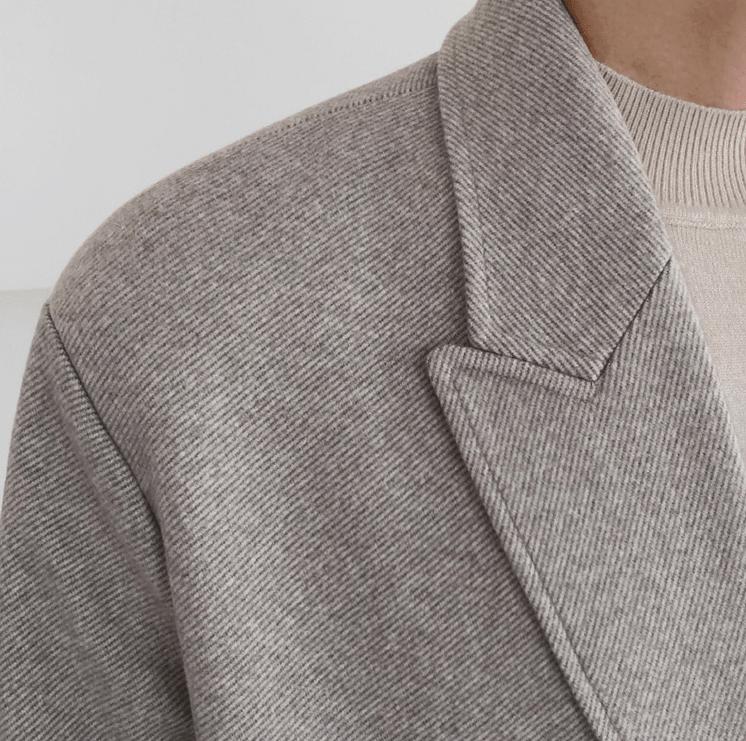 RT No. 3403 BELT WOOLEN COAT JK Product Image