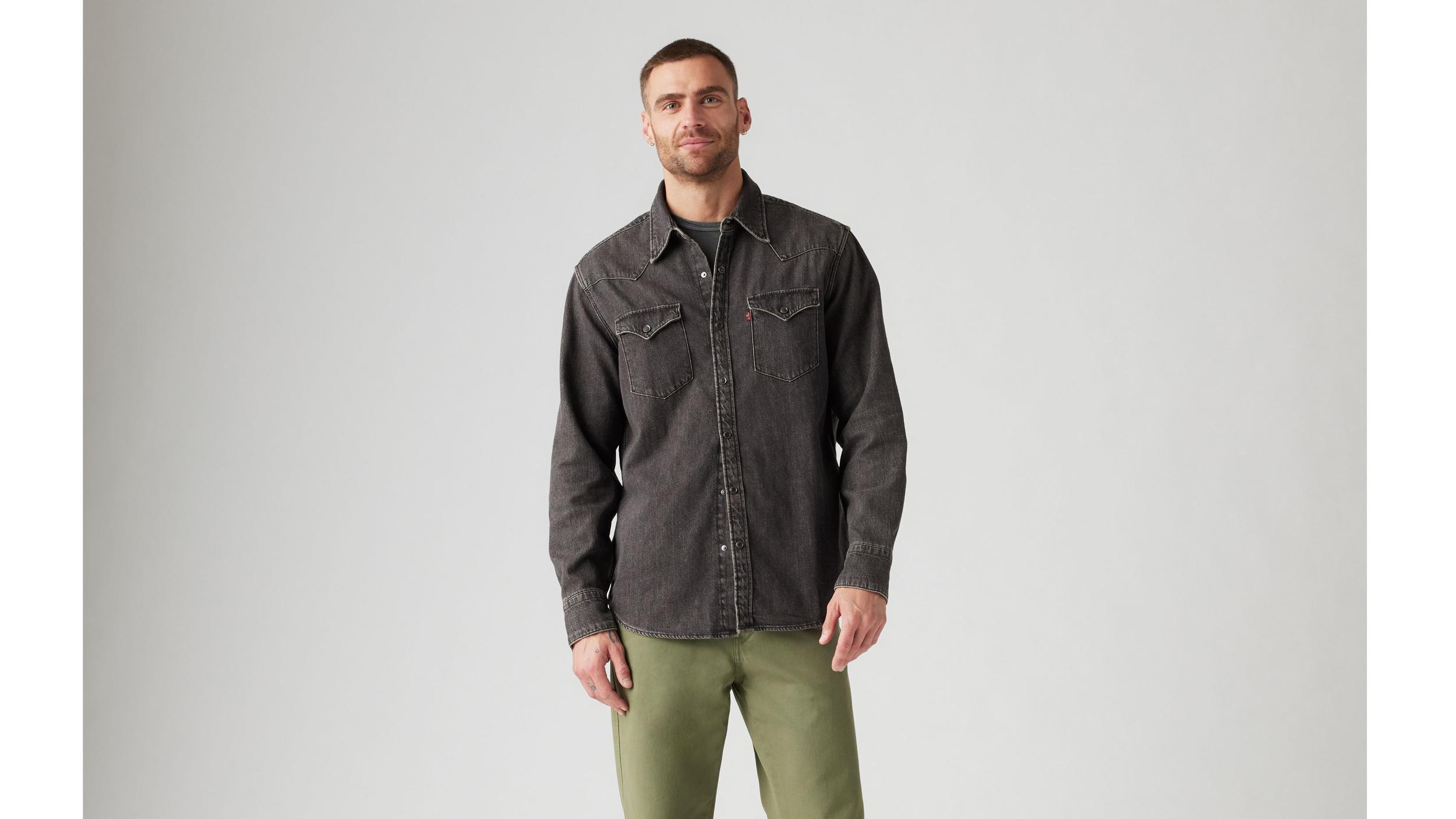 Barstow Western Denim Shirt Product Image