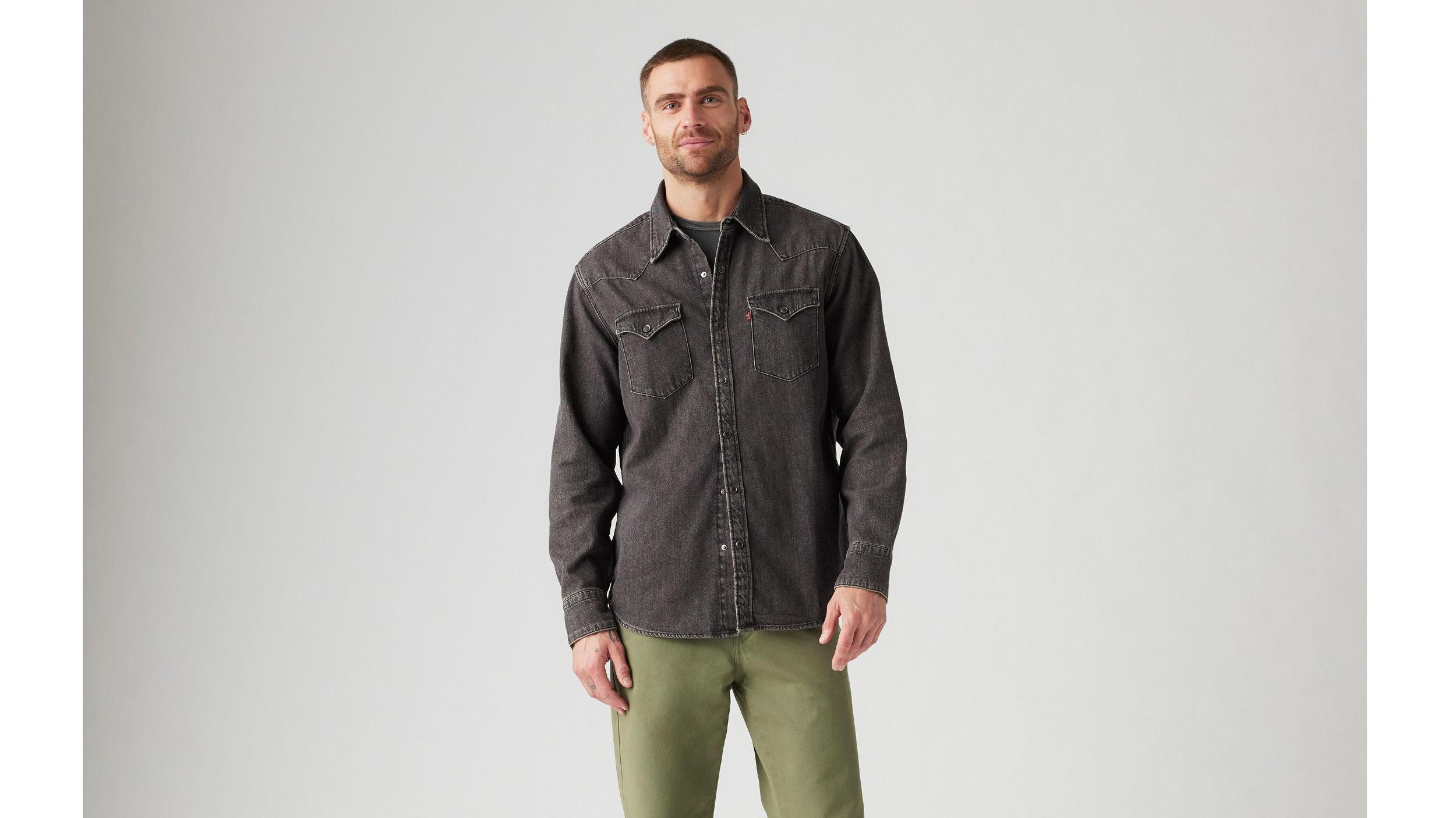 Barstow Western Denim Shirt Product Image