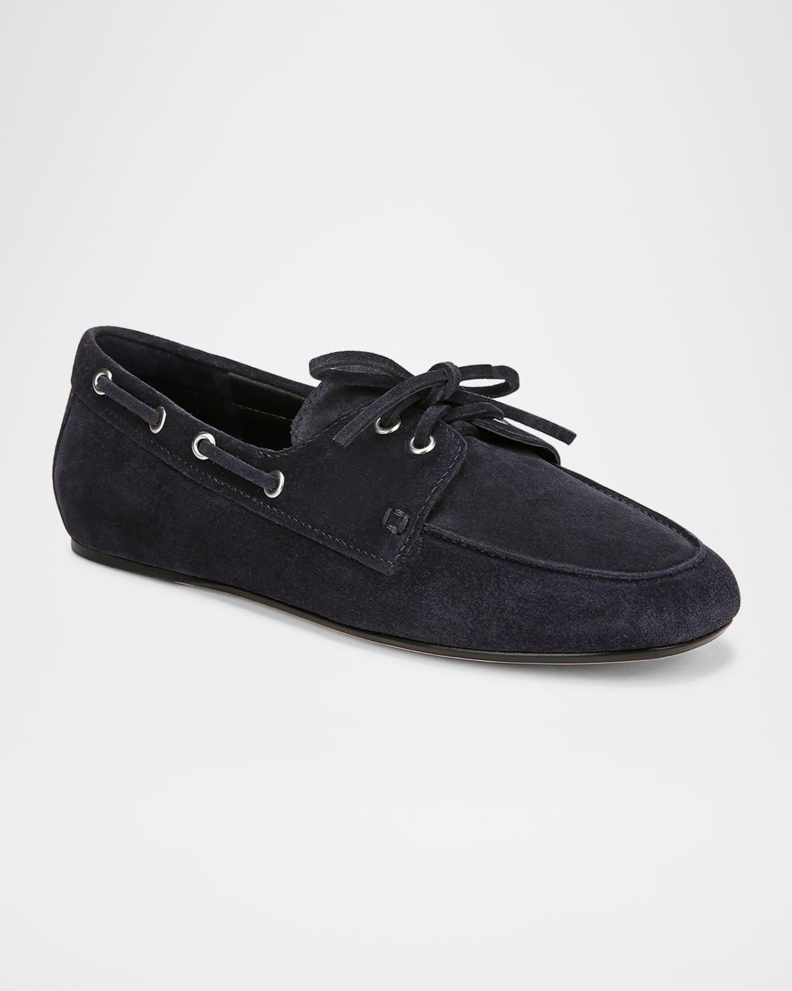 Marin Suede Boat Loafers Product Image