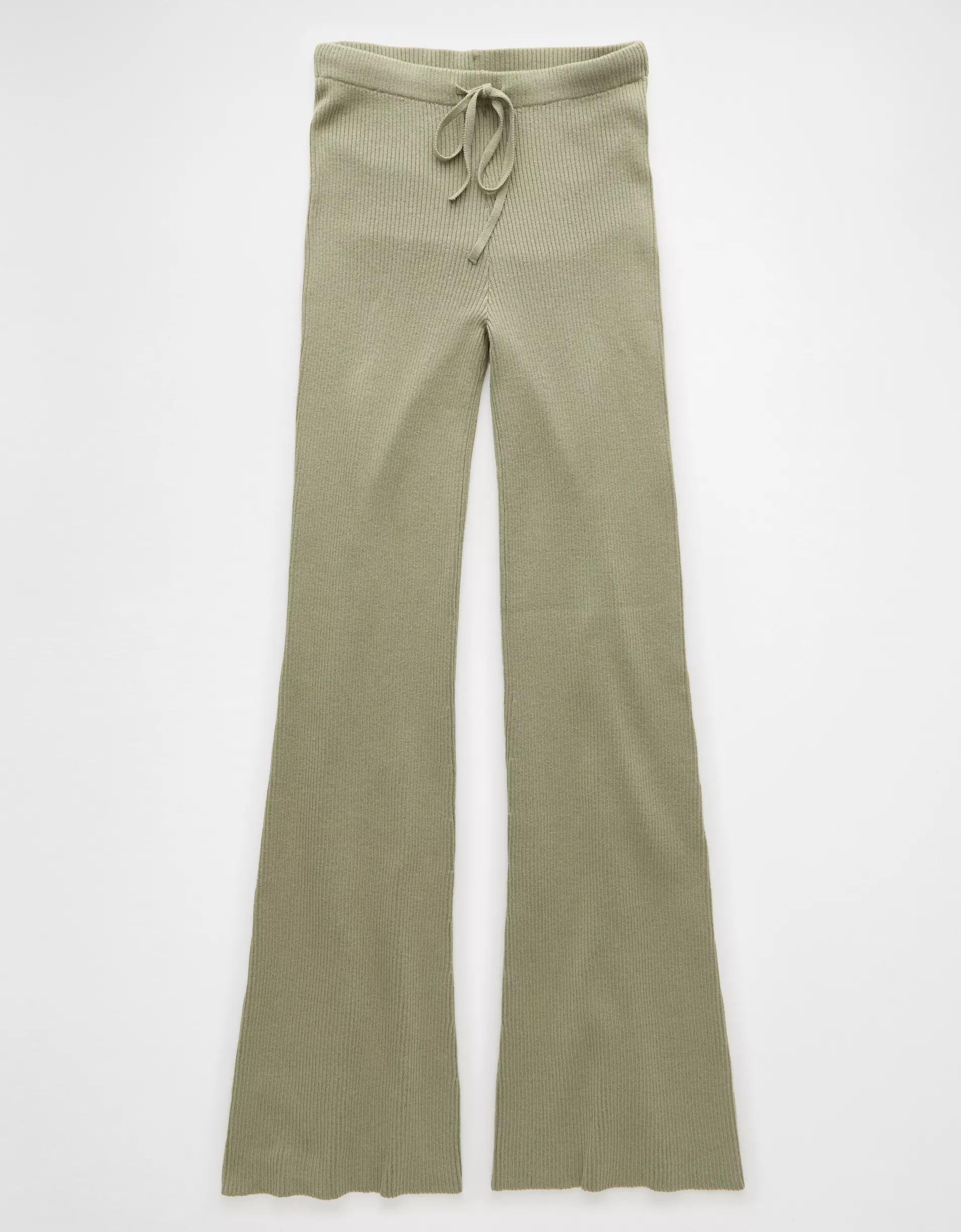 AE Mid-Rise Bootcut Sweater Lounge Pant Product Image