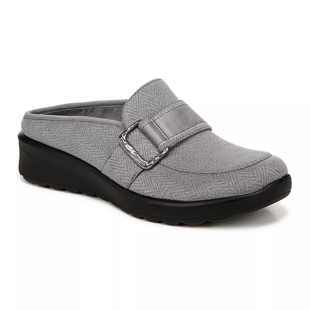 LifeStride Galleria Women's Mules, Size: 8 Wide, Grey Fabric Product Image