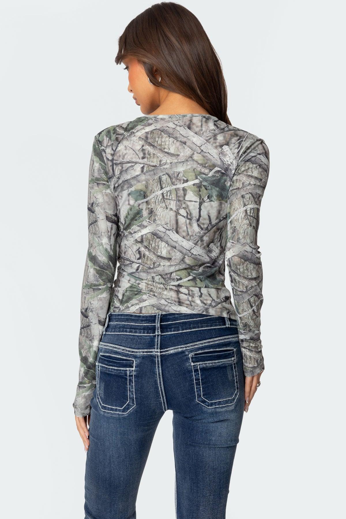 Camo Babe Top Product Image