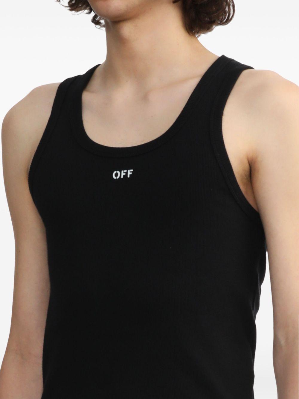logo-print tank top Product Image