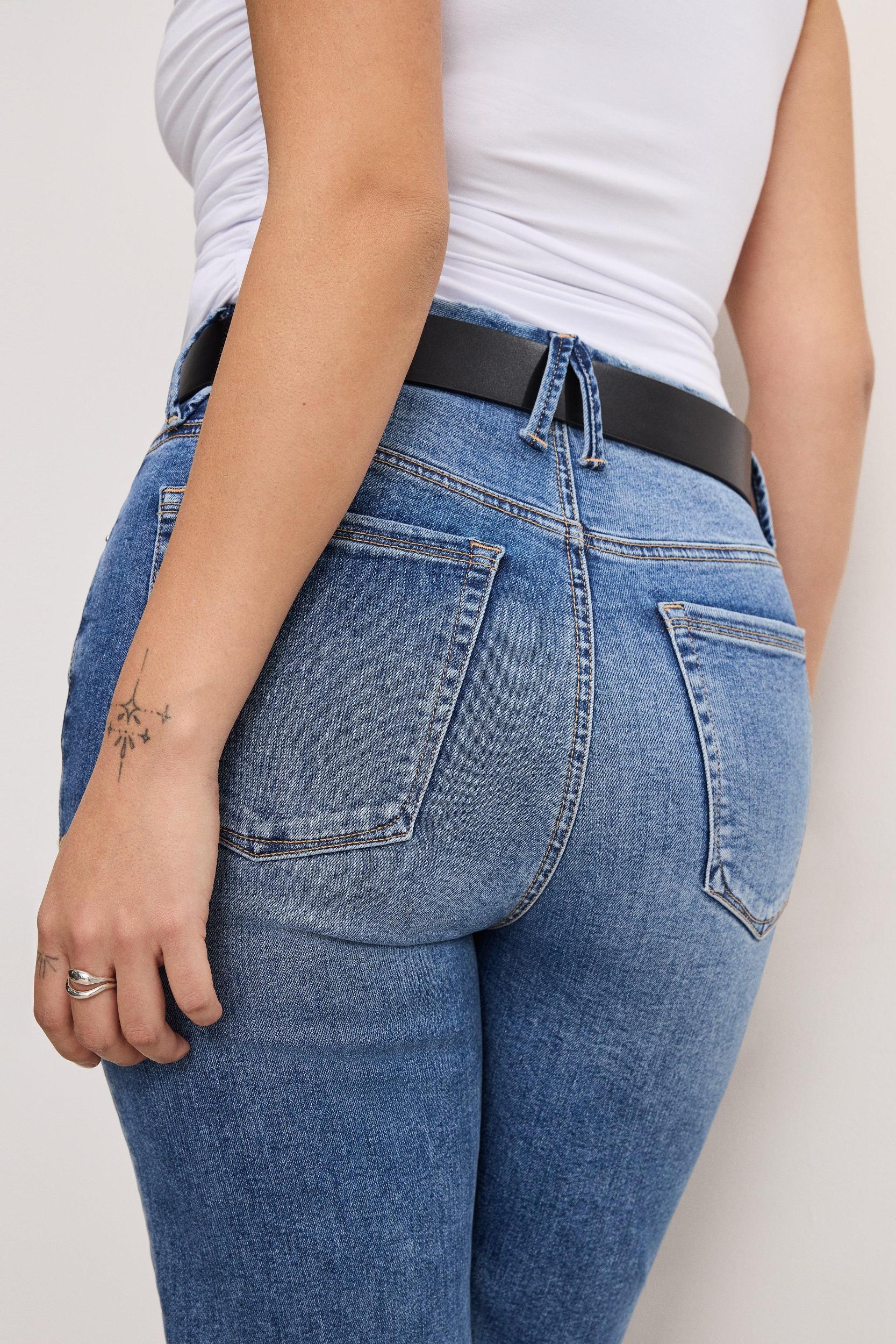 ALWAYS FITS GOOD LEGS STRAIGHT JEANS LONG | INDIGO316 Product Image