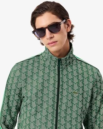 Paris Zip-Up Jacquard Track Jacket Product Image