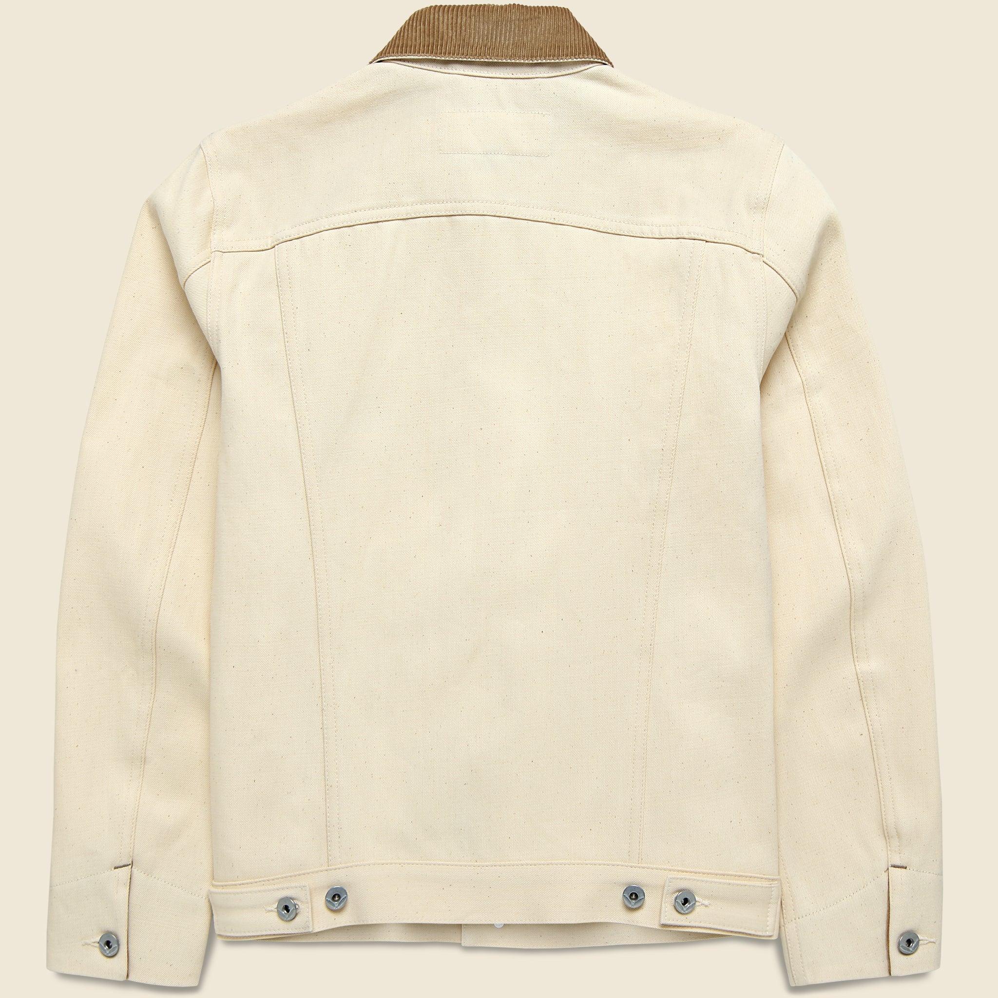 Supply Jacket - Cord Collar Ecru Product Image