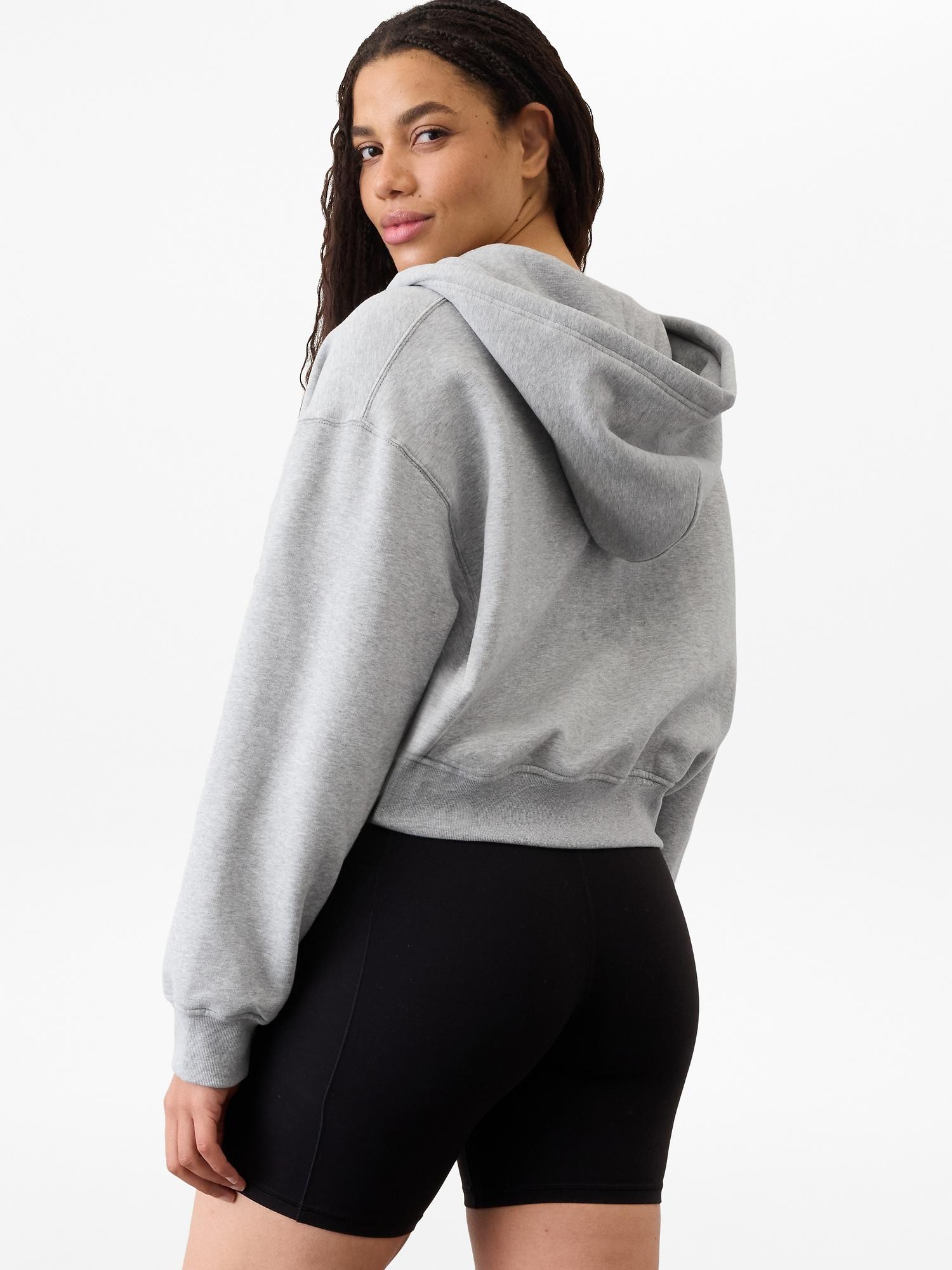 Forever Fleece Crop Full Zip Product Image