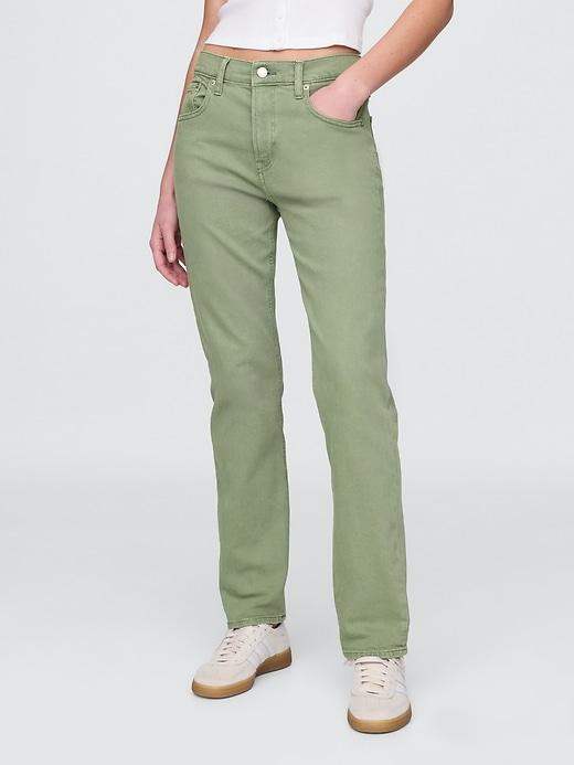 High Rise '90s Straight Jeans Product Image