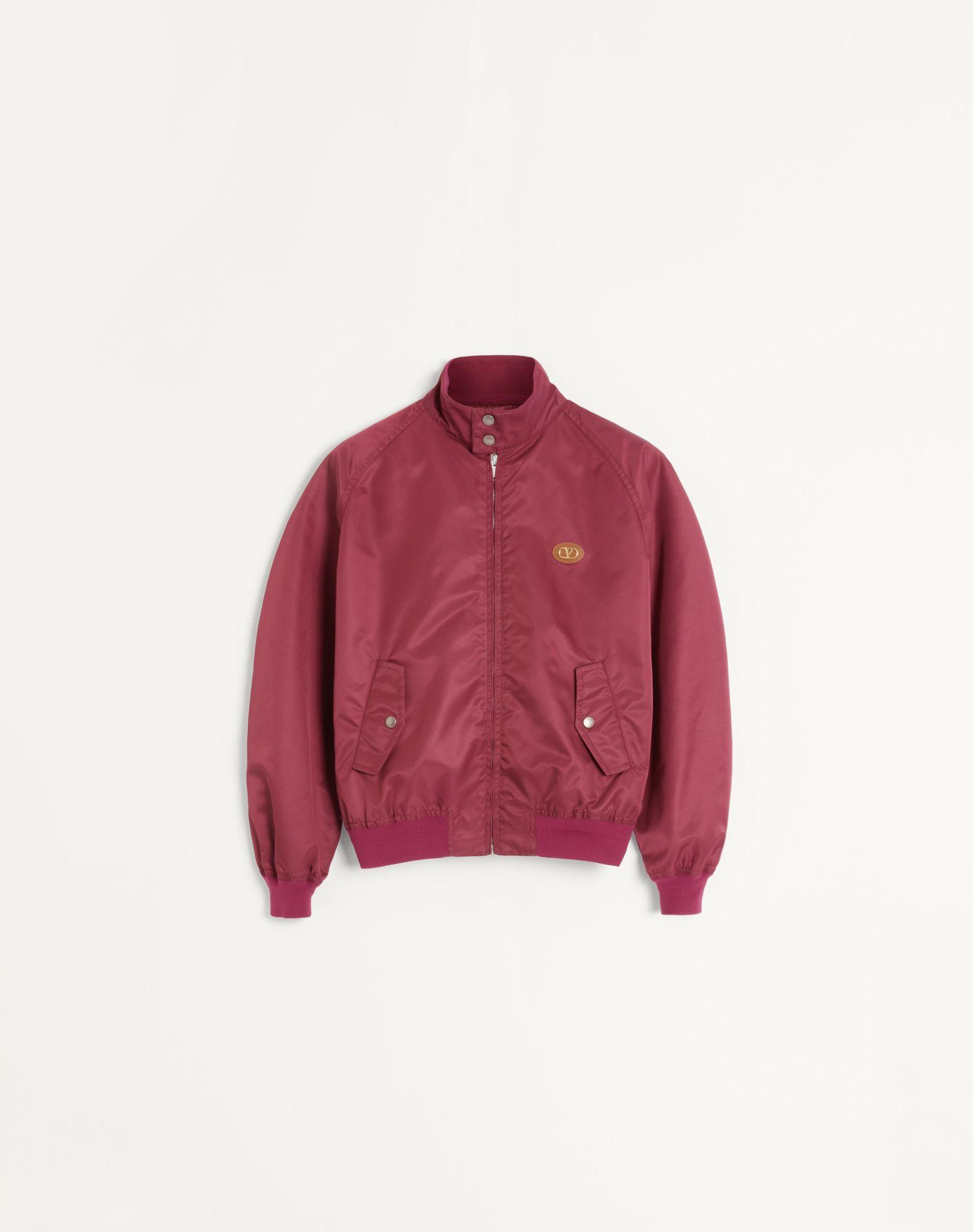Nylon Blouson With Vlogo Patch Product Image