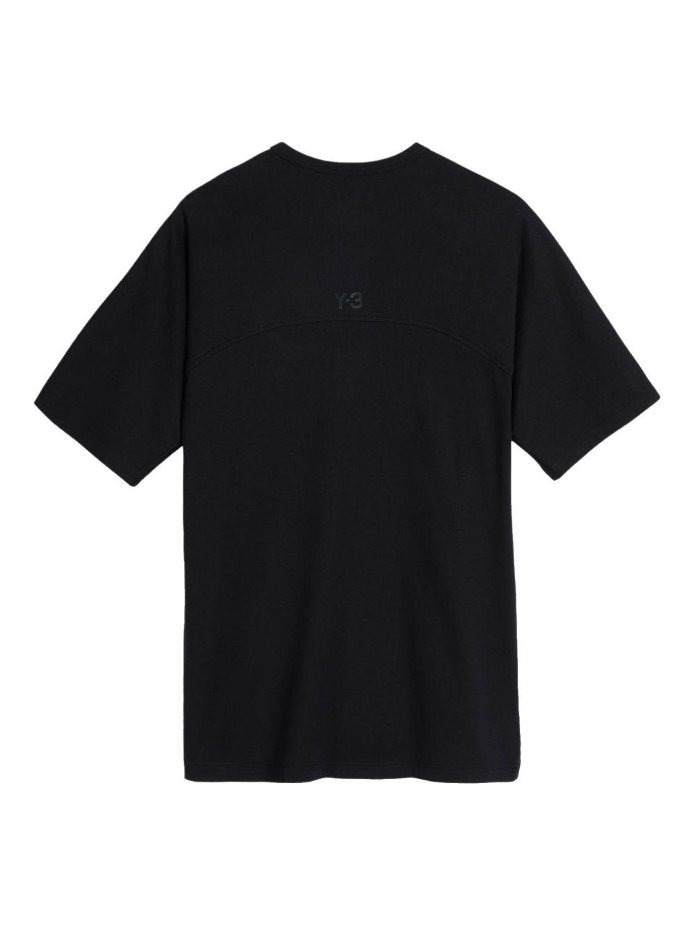 x Y-3 striped cotton t-shirt  Product Image