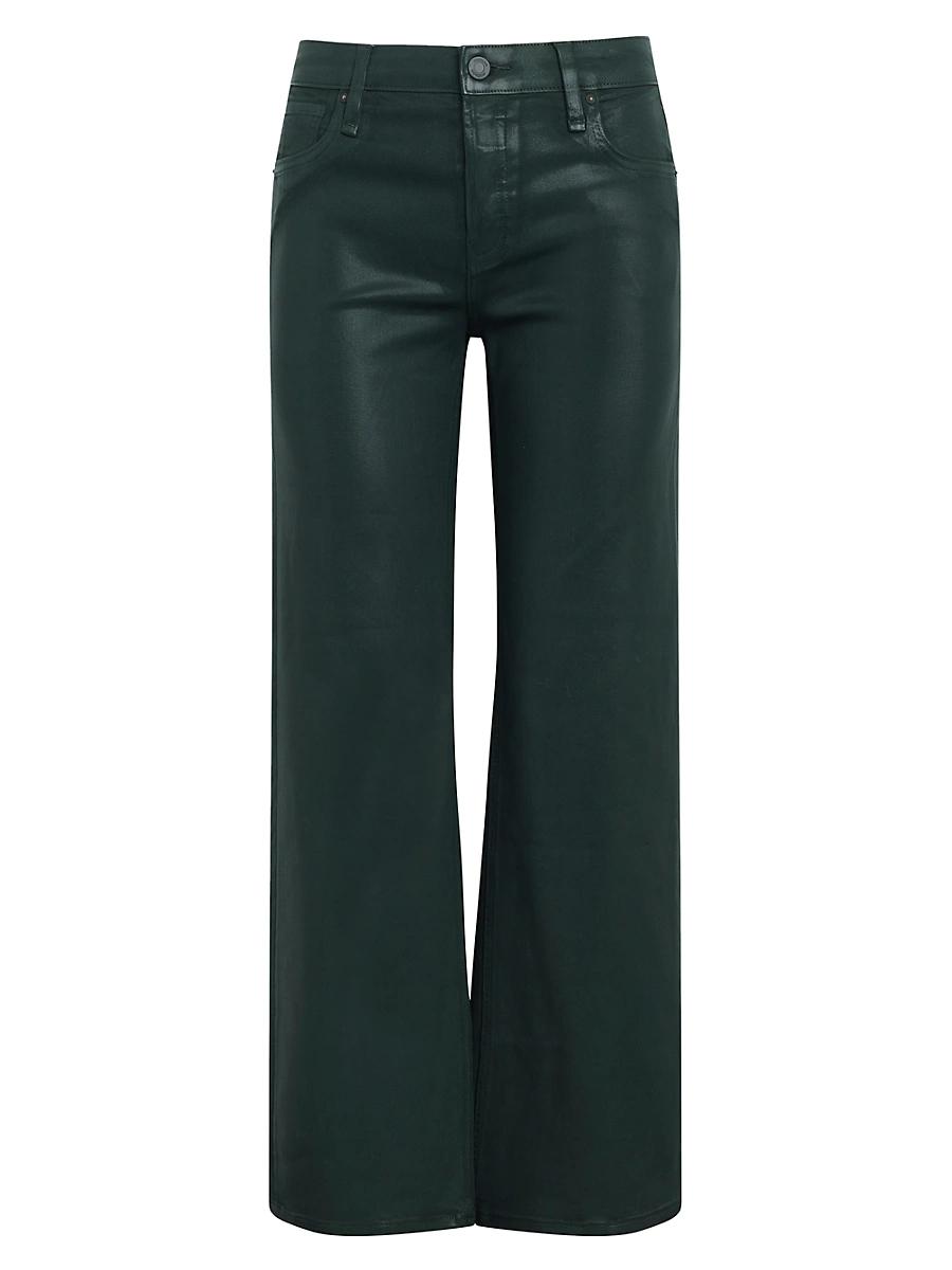 Womens Rosie High-Rise Wide Leg Crop Pants Product Image