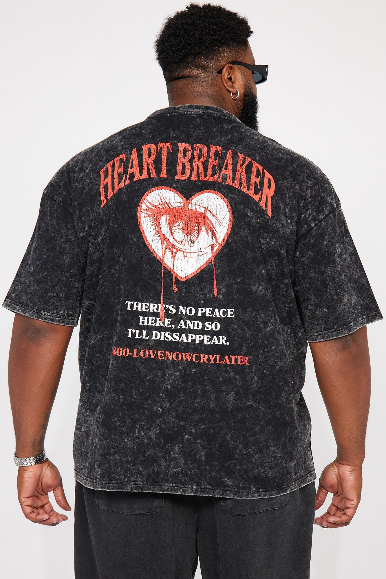 Love Now Cry Later Short Sleeve Tee - Black Product Image