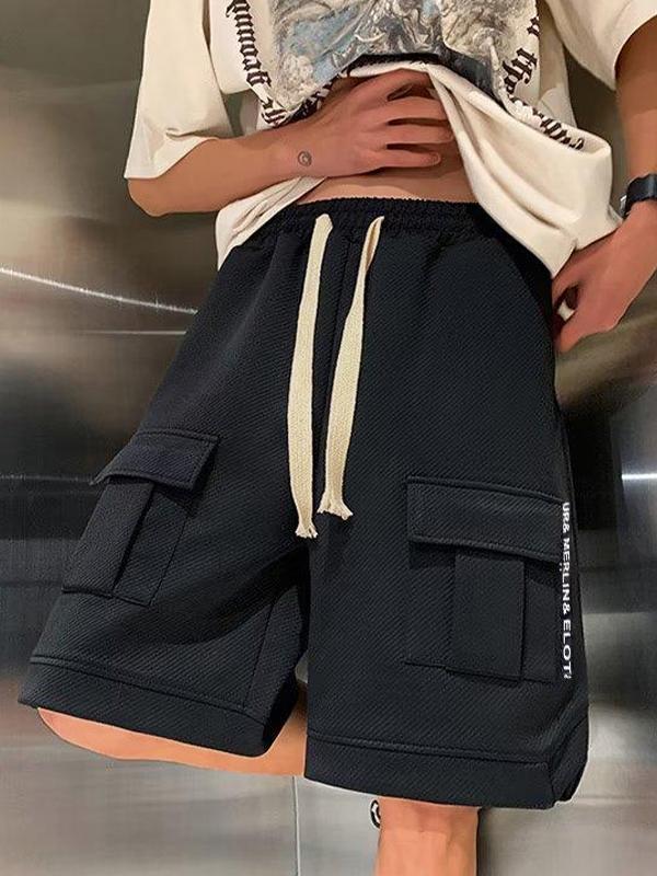 Men's Print Pocket Drawstring Shorts Product Image