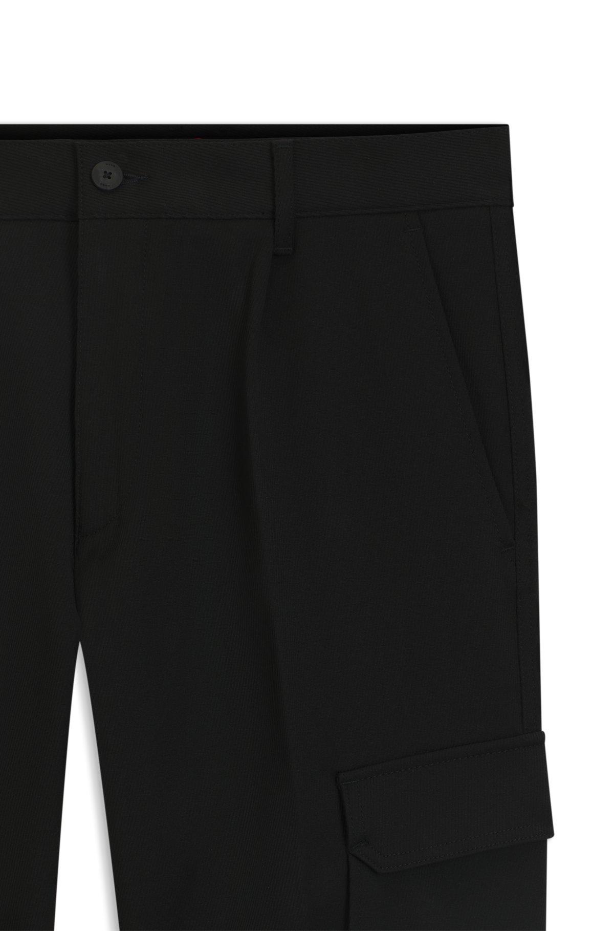 Slim-fit trousers in stretch gabardine Product Image