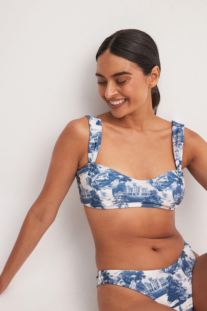 Printed Highwaisted Bikini Panty Product Image