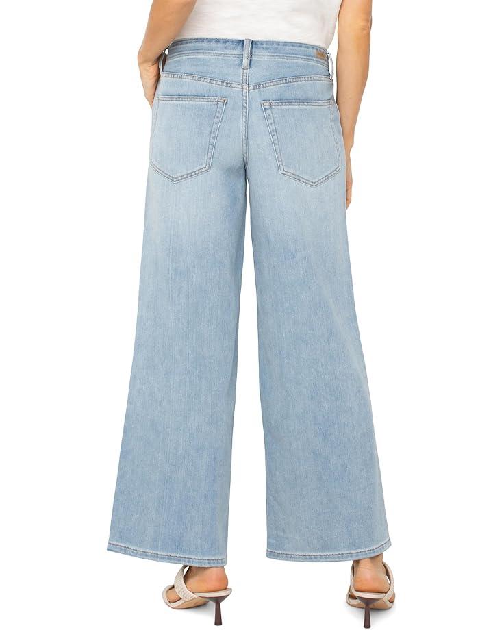 Mid-Rise Wide Leg Tech Pants Product Image