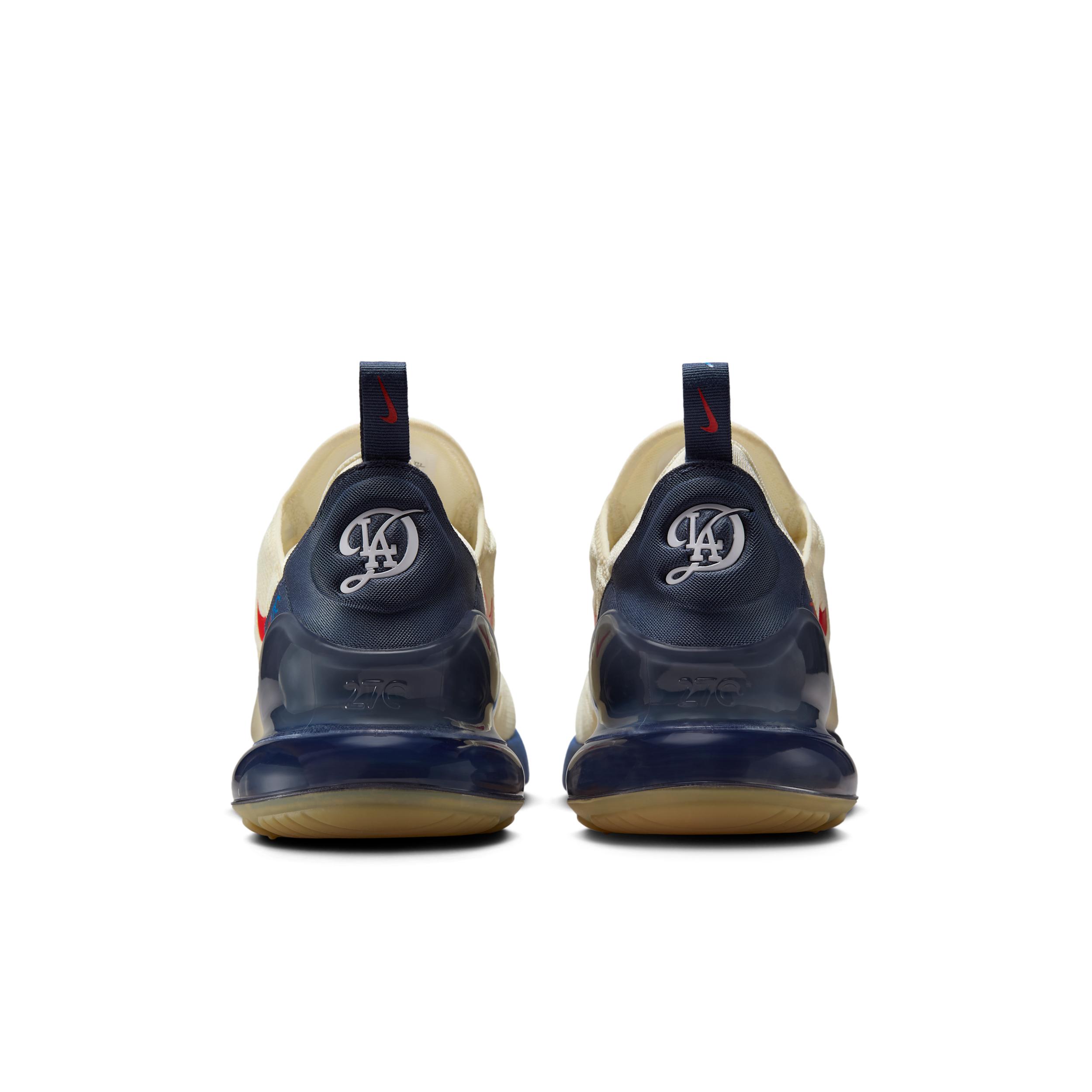 Los Angeles Dodgers Nike Men's Air Max 270 Shoes Product Image