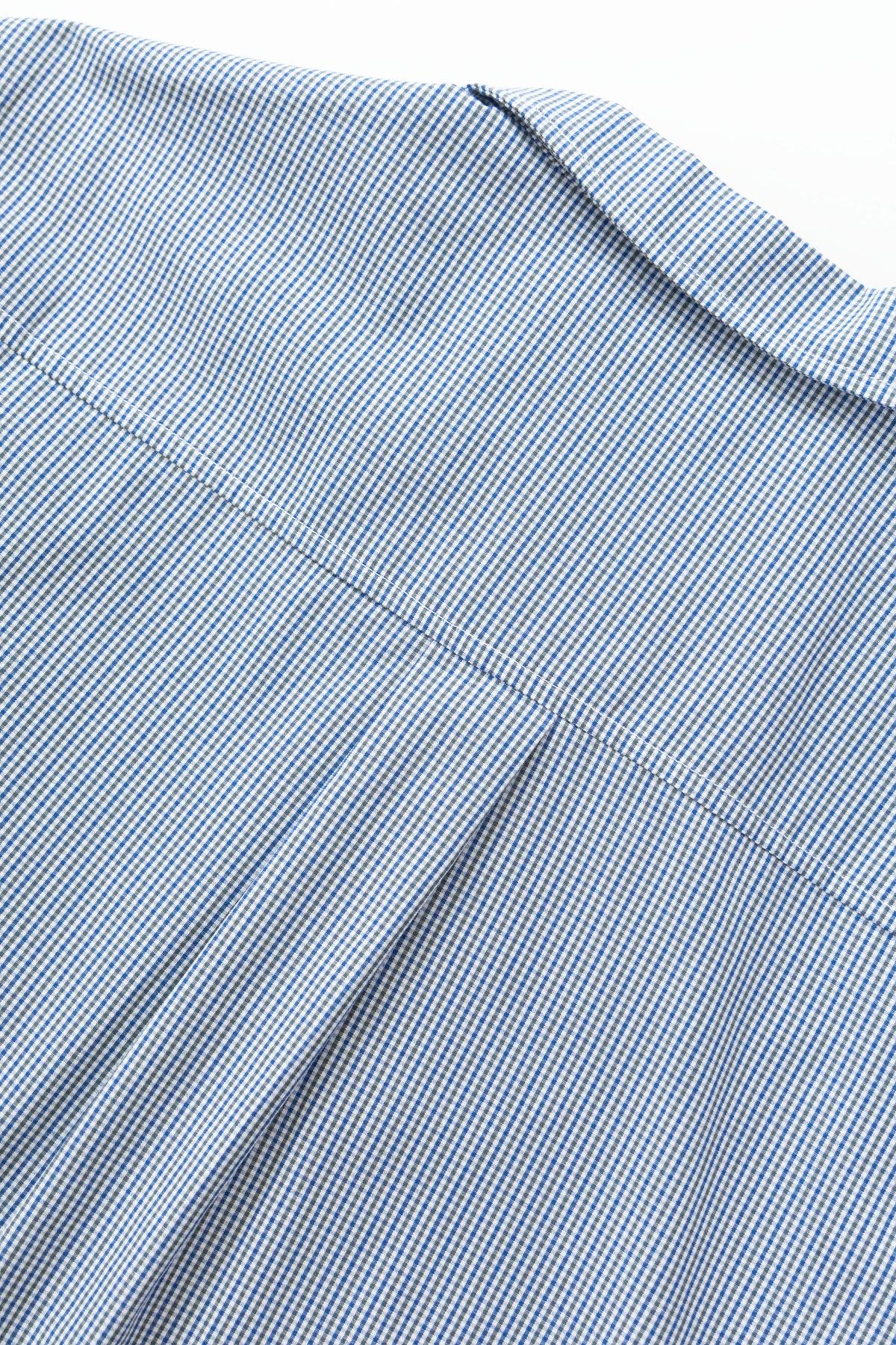 Blacksmith - 'Boxford' Utility Shirt - Blue Check Product Image