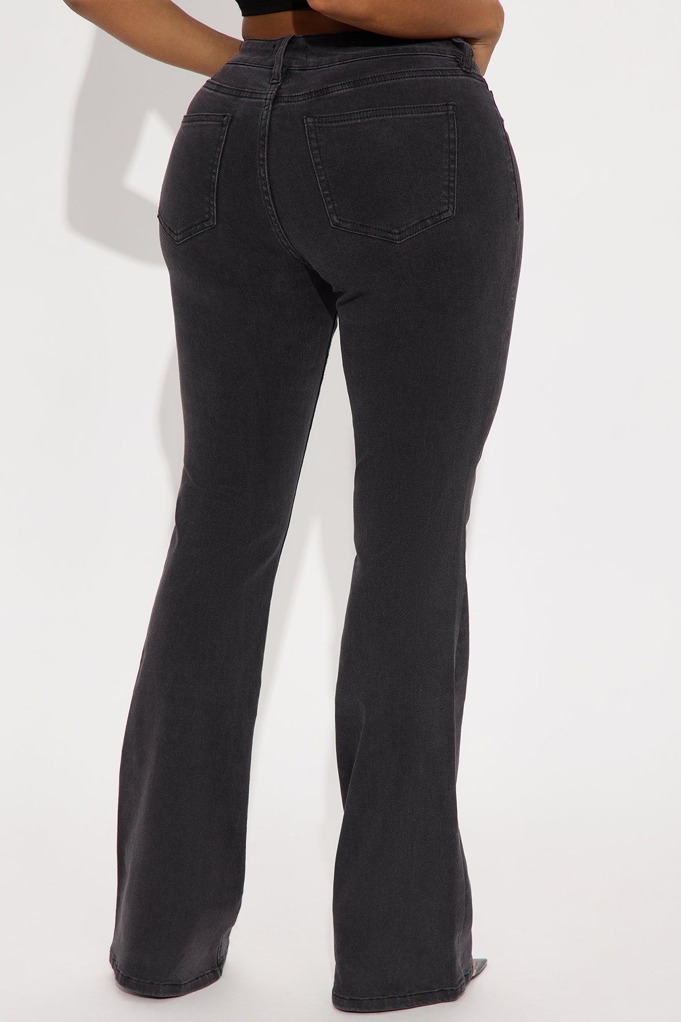 Best Ever Low Rise Flare Jeans - Black Wash Female Product Image