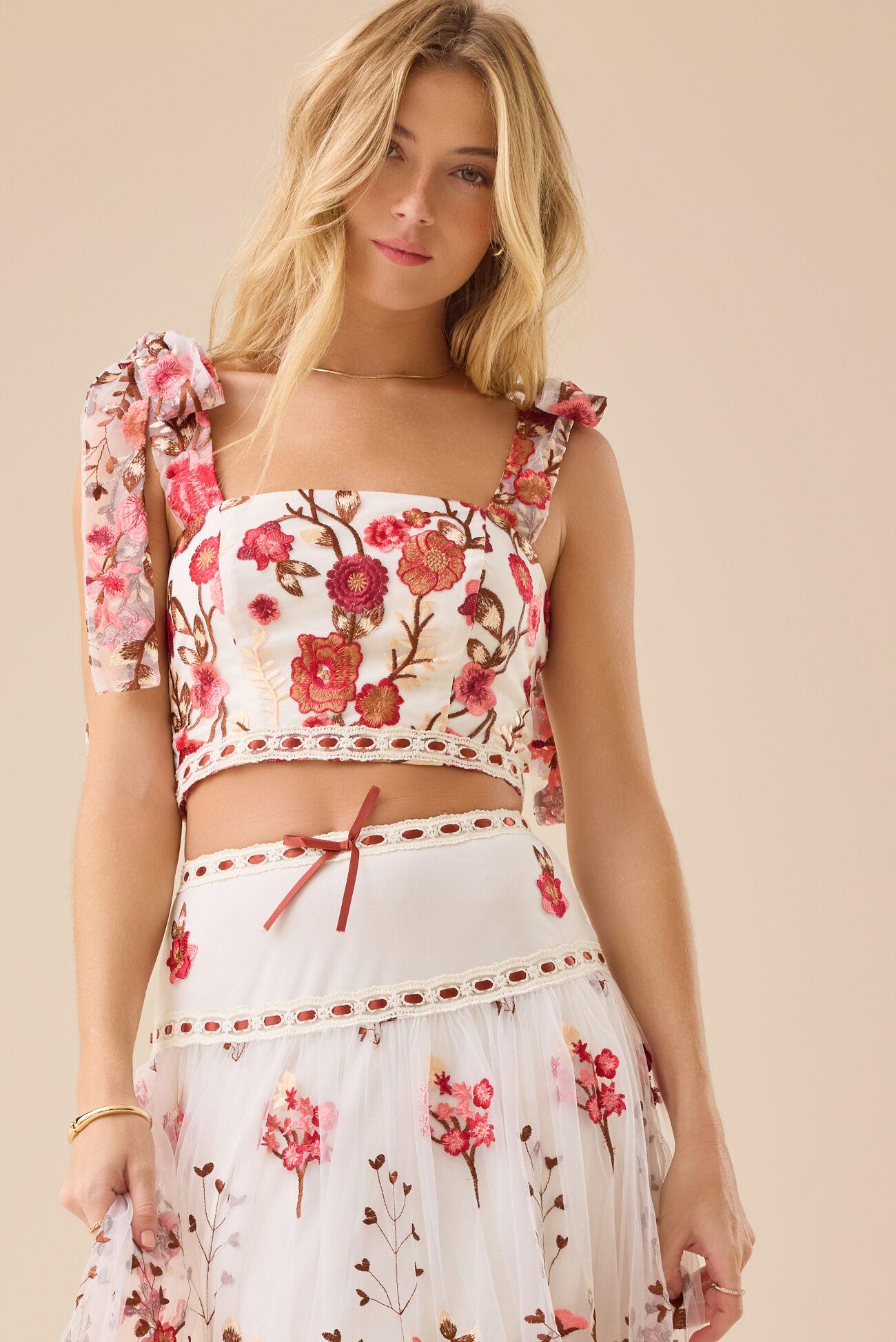 Braxlin Embroidered Top Product Image