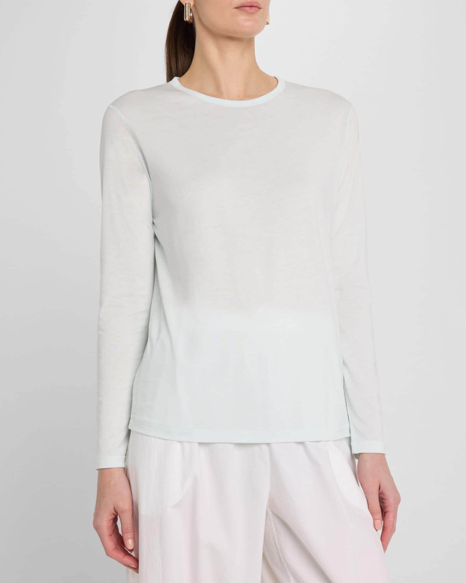 Lyocell Cotton Crewneck Tee Product Image