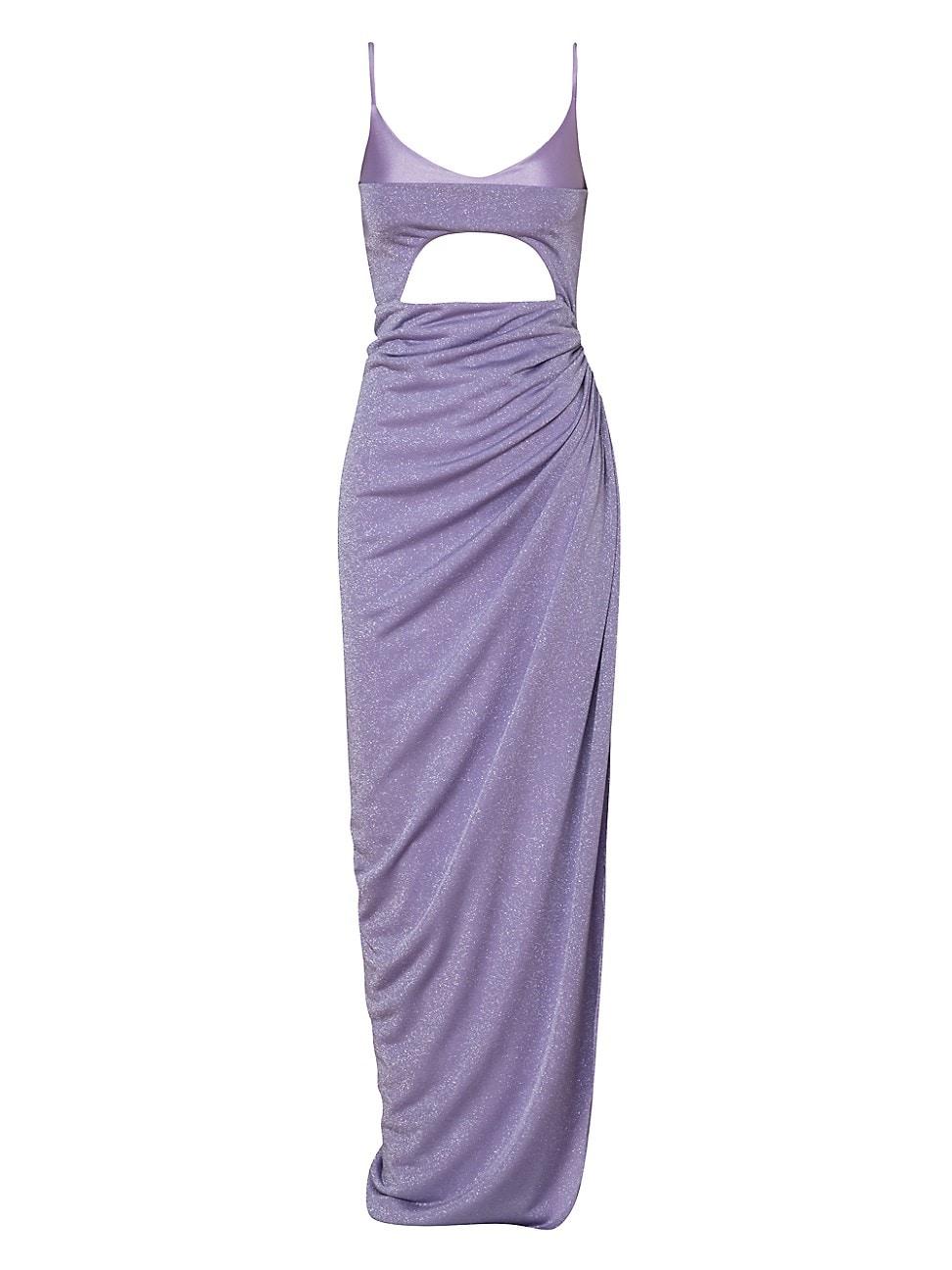 Womens Islote Mino Ruched Cut-Out Maxi Dress Product Image