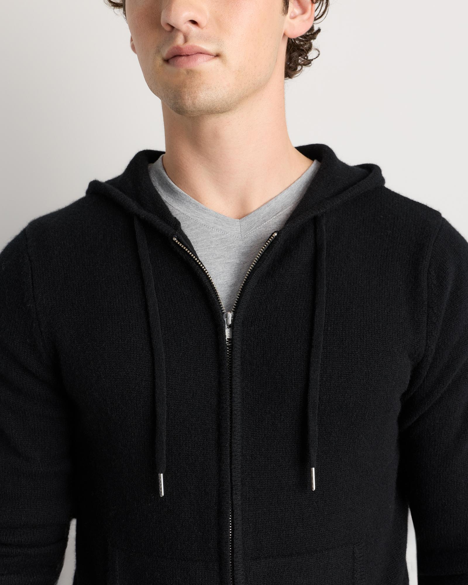 Quince | Men's Mongolian Cashmere Full-Zip Hoodie Product Image