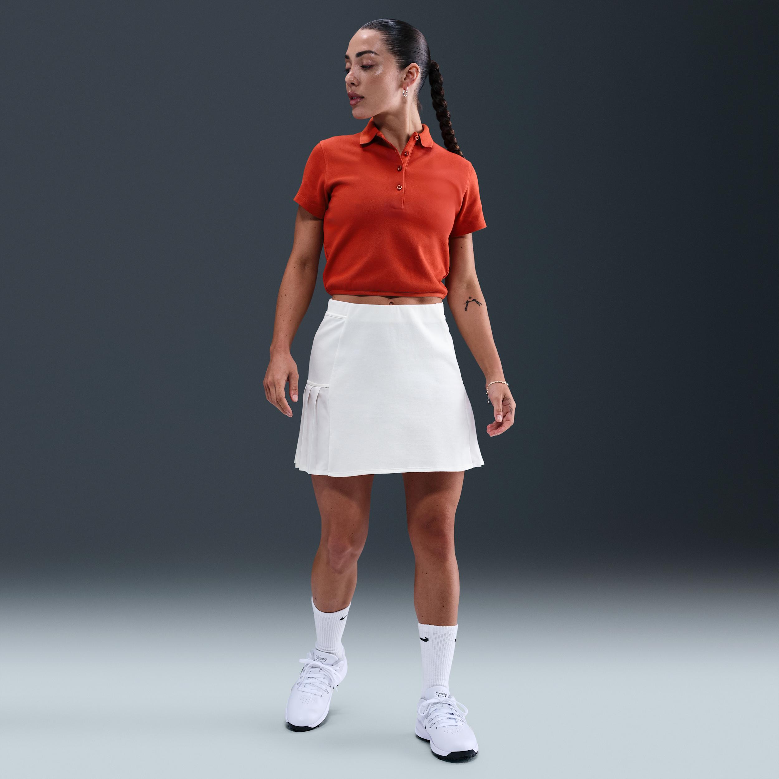Nike Womens Short-Sleeve Golf Polo | IF8528-626 Product Image