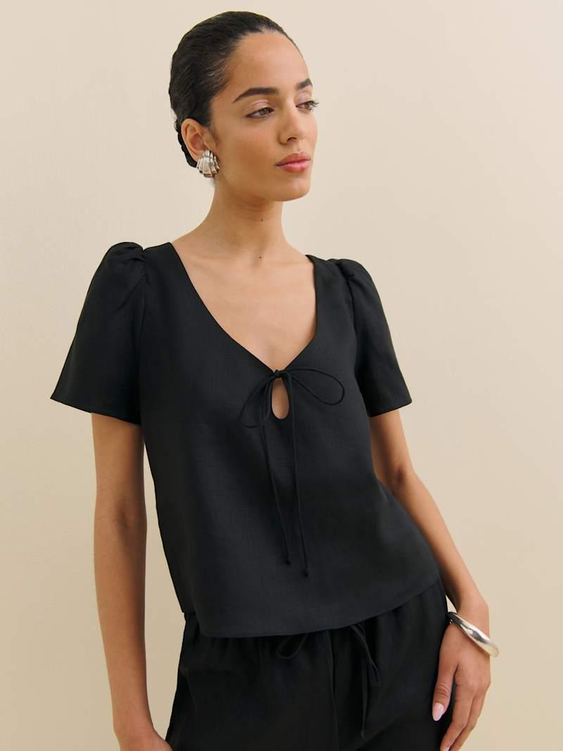 Mayla Linen Top Product Image