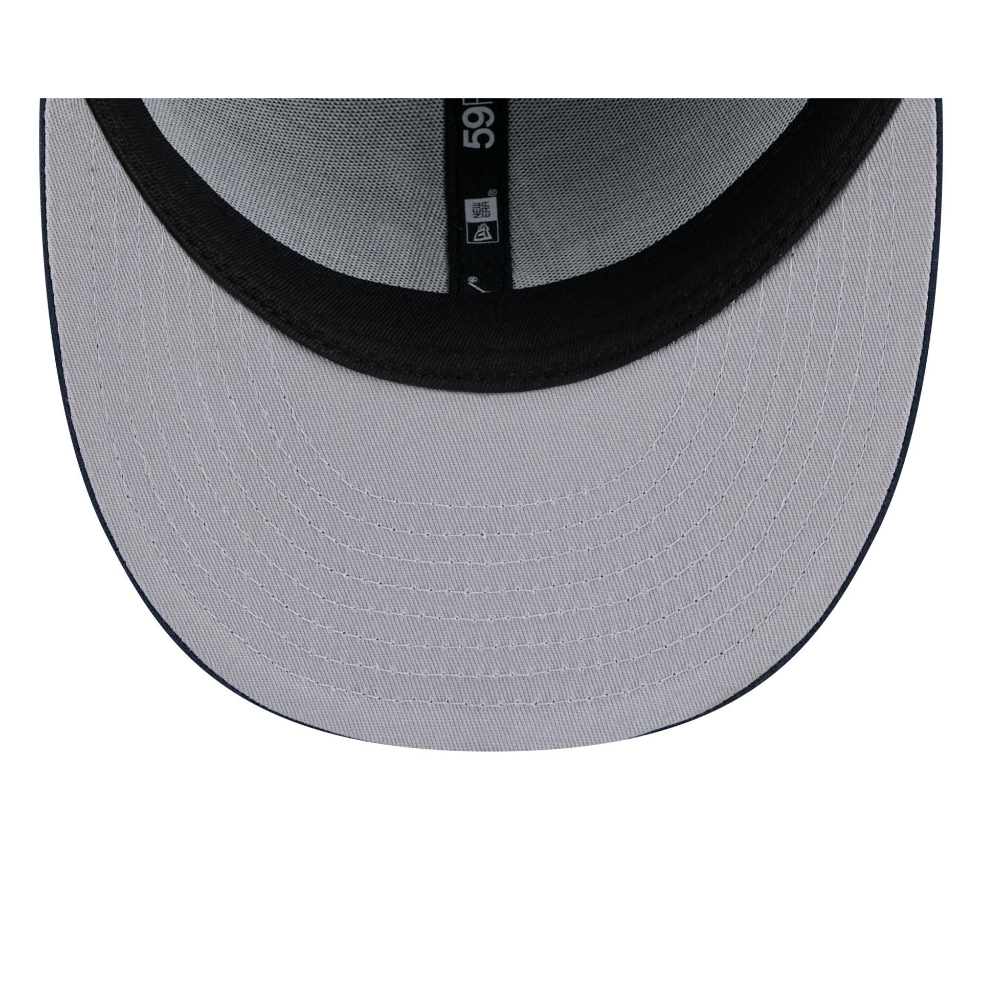 Atlanta Braves Snake Scale Logo Low Profile 59FIFTY Fitted Hat Male Product Image