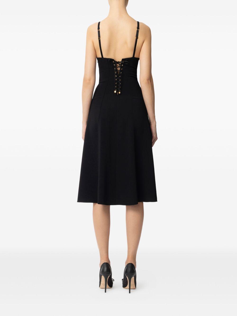 lace-up midi dress Product Image