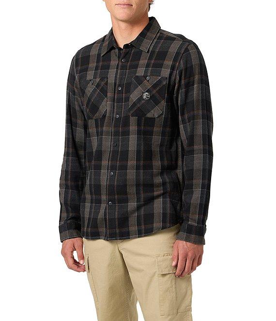O'Neill Clashed Long Sleeve Organic Flannel Shirt Product Image