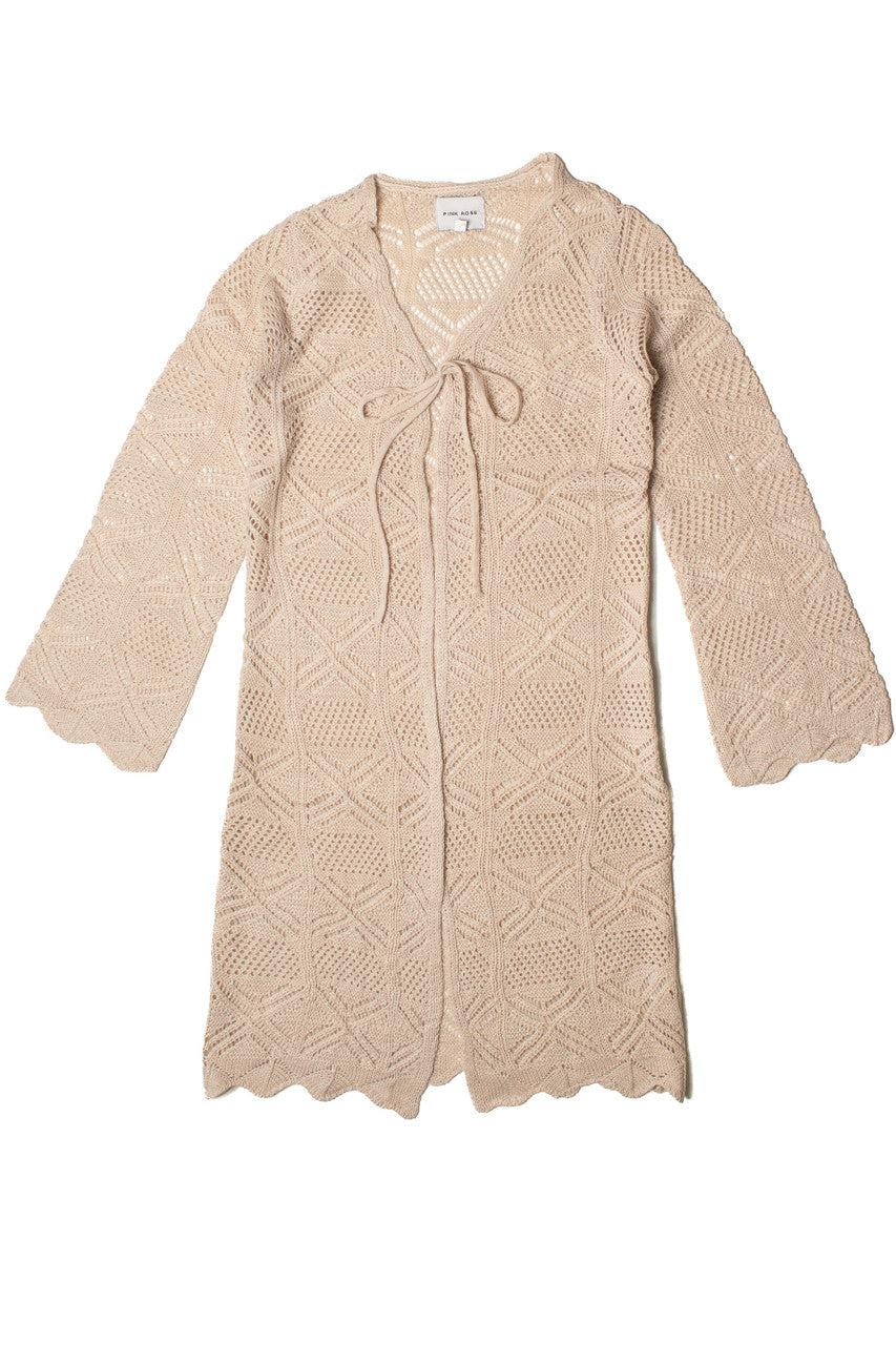 Pointelle Duster Cardigan Product Image