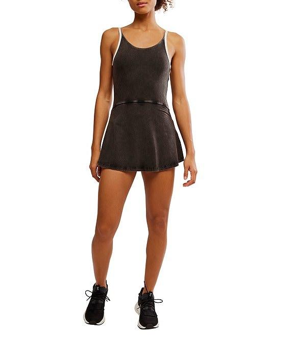 FP Movement Hot Shot High Neck Sleeveless Pull-On Skortsie Product Image