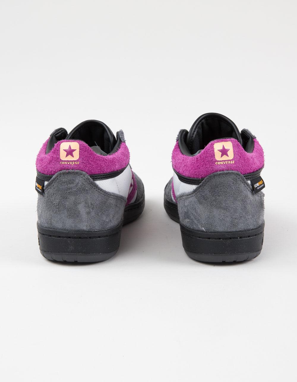 CONVERSE Fastbreak Pro Mid Skate Shoes - GRAY COMBO Product Image