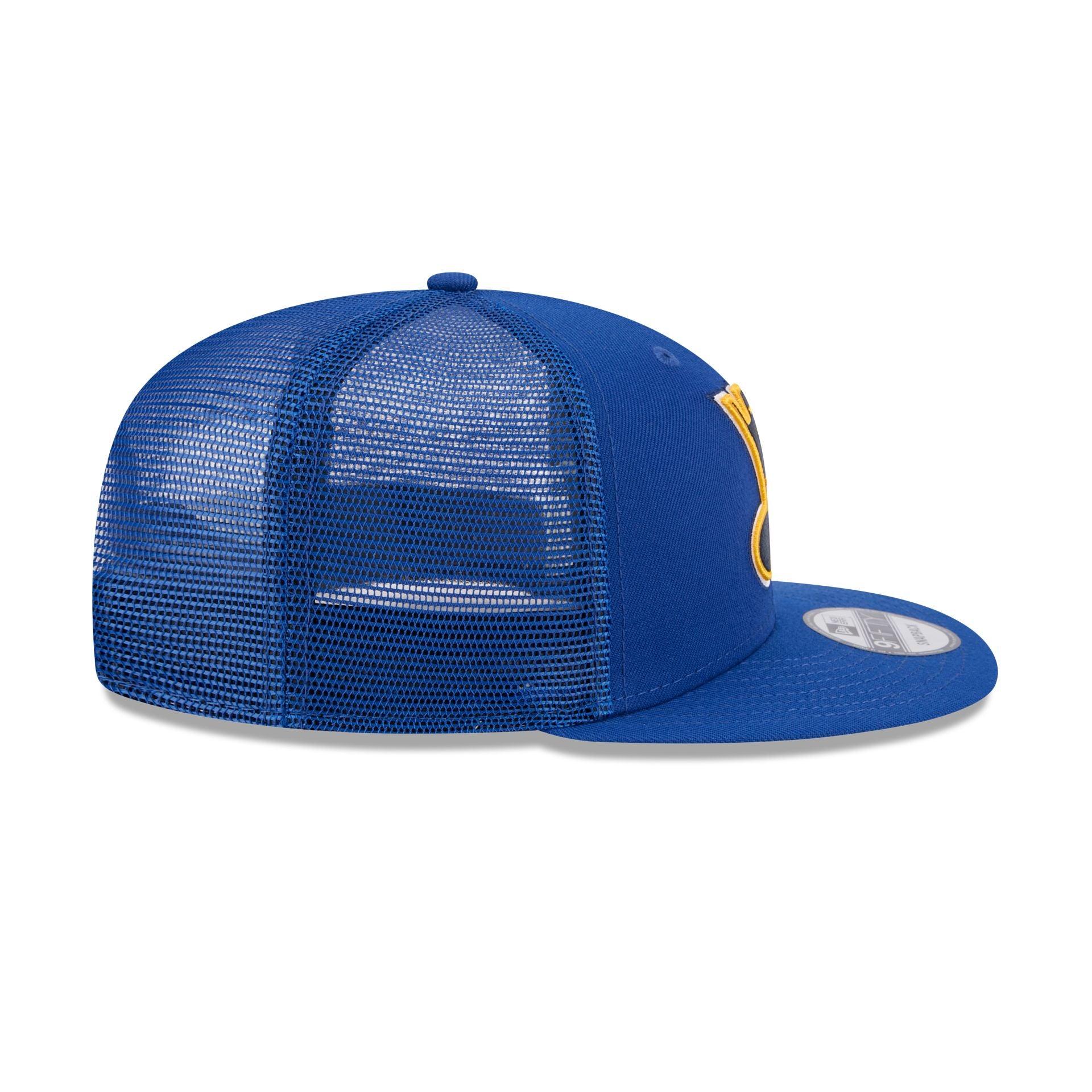 St. Louis Blues Team Tag 9FIFTY Trucker Hat Male Product Image