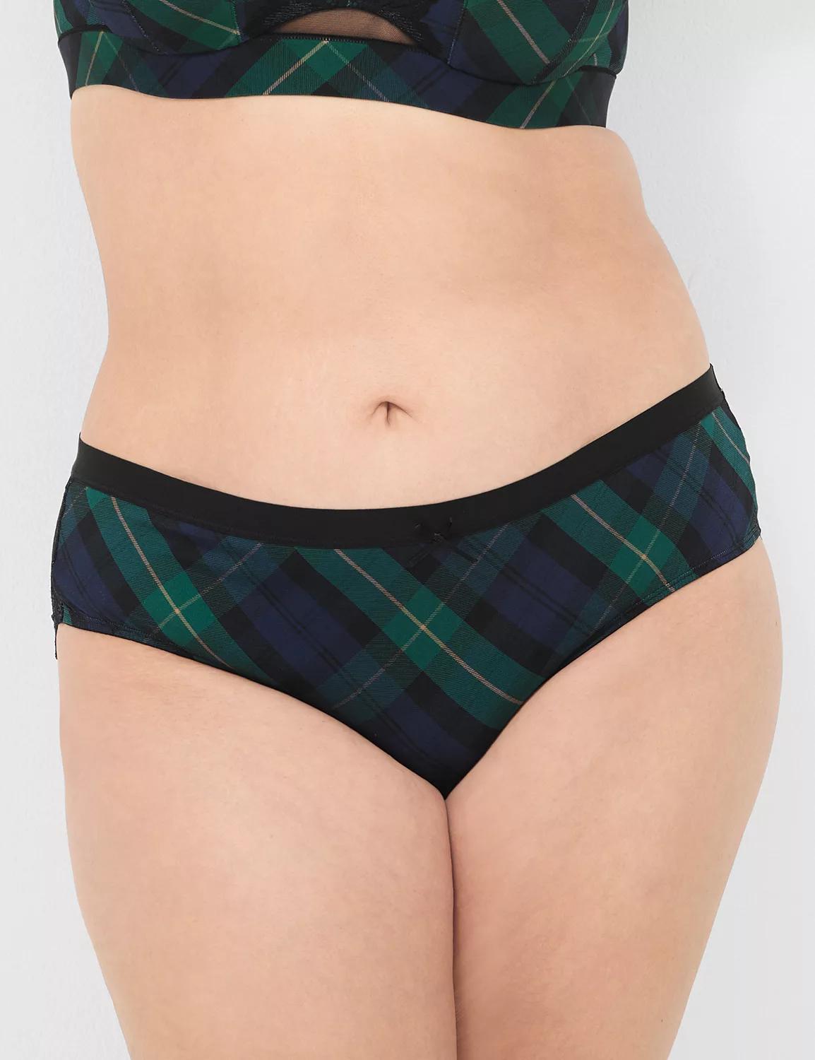 No-Show Lace-Back Hipster Panty Product Image