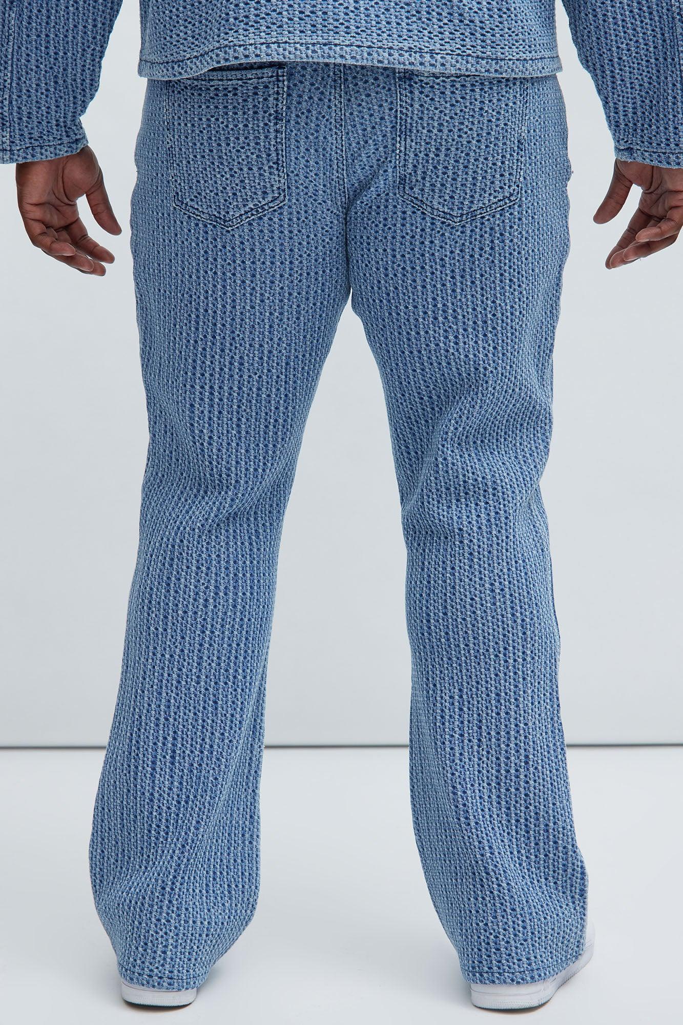 Warsaw Stacked Slim Flare Jeans - Light Blue Product Image