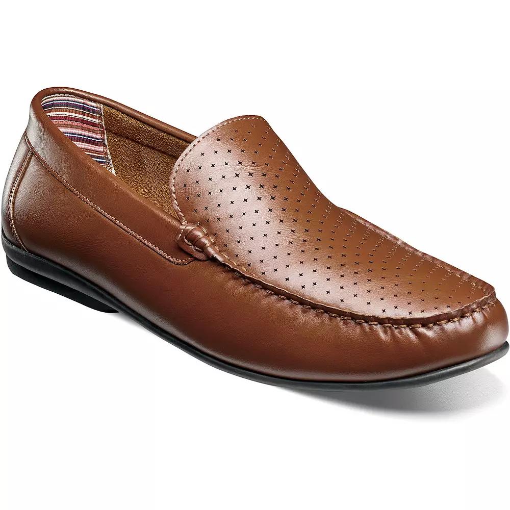 Stacy Adams Conroy Men's Moc Toe Slip-On Shoes,  Product Image